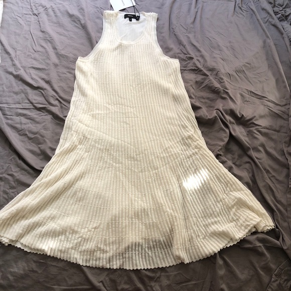 Theory Day Dress in Ribbed Knit - Picture 5 of 8